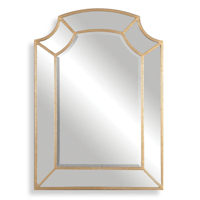 Francoli Arch Mirror - gold finish