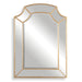 Francoli Arch Mirror - gold finish