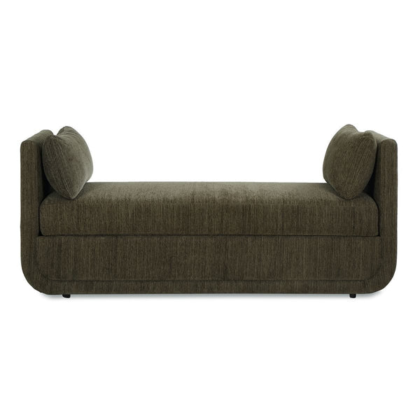 Abound Oversized Bench, Herb - chenille