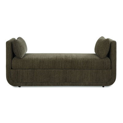 Abound Oversized Bench, Herb - chenille
