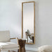Paradise Mirror - gold finish and iron