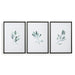 Simple Sage Framed Prints, S/3 - Wall Art