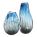 Midnight Horizon Vases, S/2 - vases