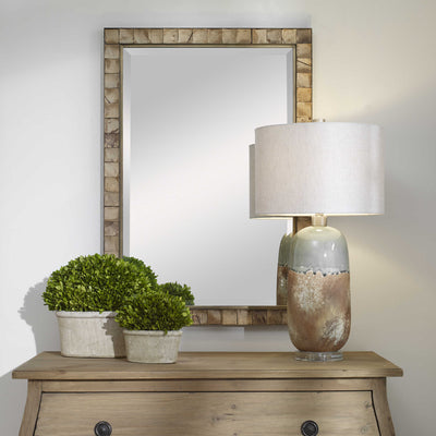 Coconut Shell Mirror - mirrors - luxury