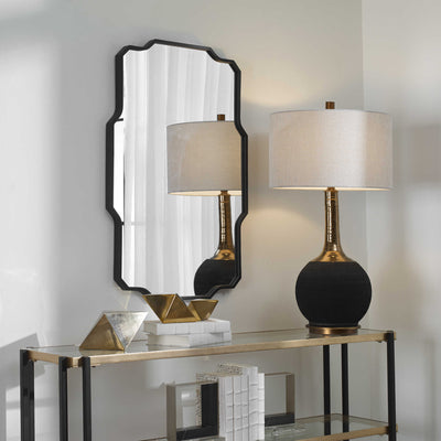 Art Deco Black Mirror - mirrors - luxury