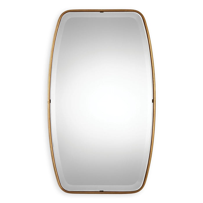 Canillo Mirror, Gold - gold finish