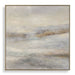 Say When Hand Painted Canvas - neutral tones with visible brushstrokes in gold leaf frame