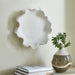 Wave Crest Indoor-Outdoor Bowl - sculptural white ceramic bowl with organic wave-like form