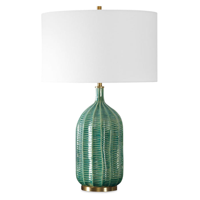 Bixby Green Table Lamp - table lamp
