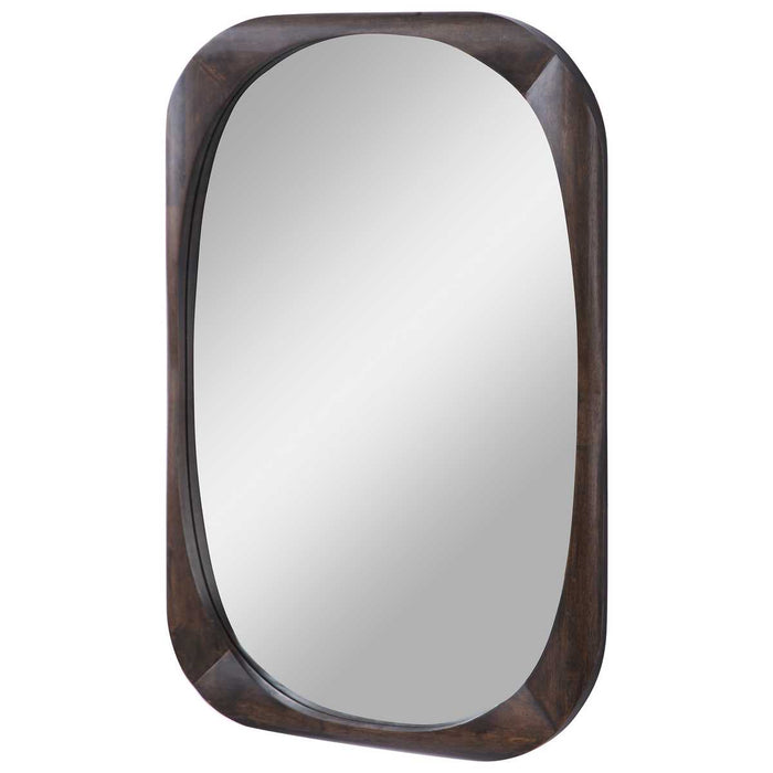 Sheldon Mirror - wood and walnut
