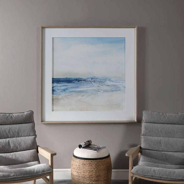 Surf and Sand Framed Print - Wall Art