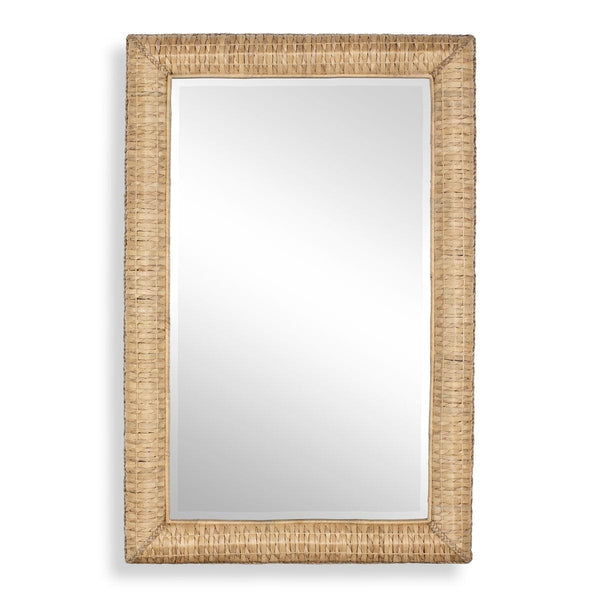 Twisted Seagrass Large Mirror - natural seagrass