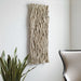 Gathered Teak Wood Wall Decor, Bleached - Wall Art