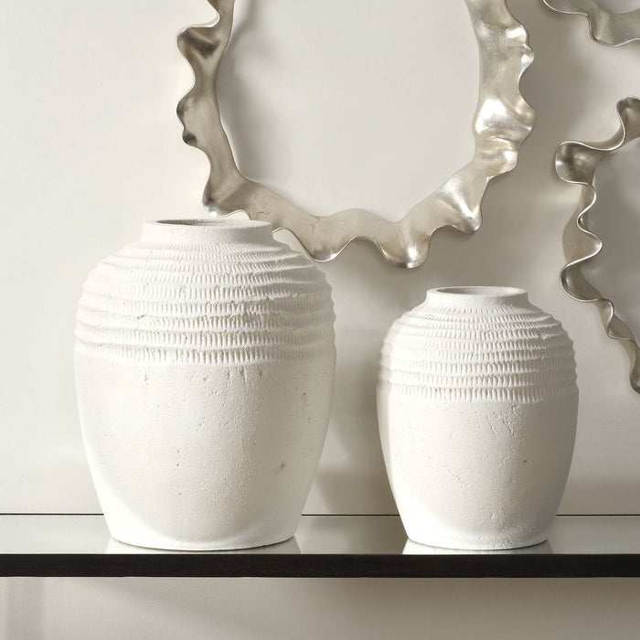 Luna Ridge Vases, S/2 - vases