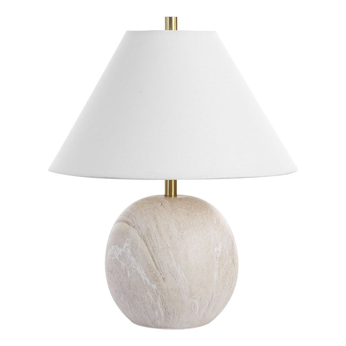 Marble Look Ceramic Accent Lamp - table lamp