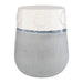 Mulvane Garden Stool - ceramic and white