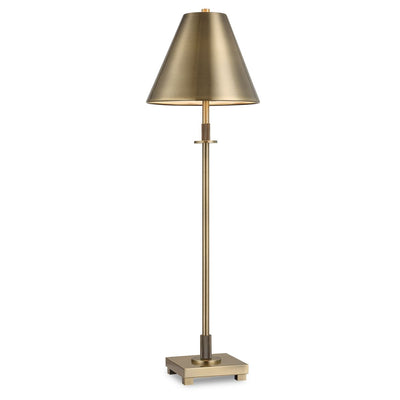 Antique Brass Buffet Lamp - table lamp