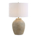 Neutral Earth Tones Organic Table Lamp - table lamp