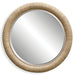 Mariner Round Mirror, Natural - rattan