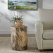 Habitat Accent Stool, Natural - tamarind wood and natural finish
