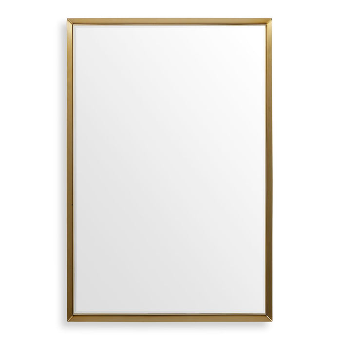 Heisler Mirror - brass and stainless steel