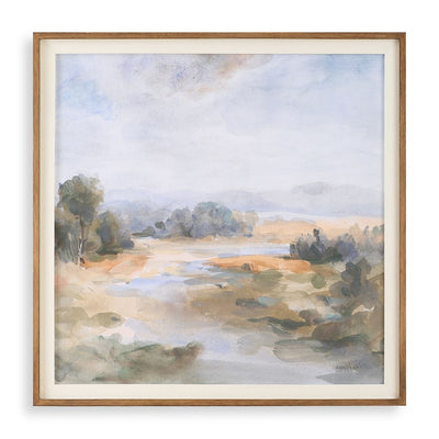 River Afternoon Framed Print - Wall Art