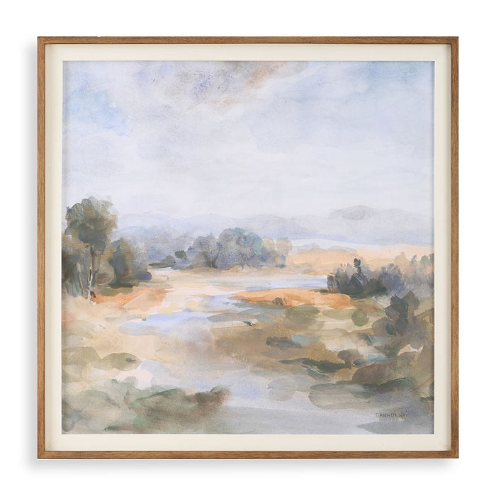 River Afternoon Framed Print - Wall Art