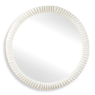 Akiko Round Mirror - ceramic