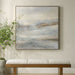 Say When Hand Painted Canvas - neutral tones with visible brushstrokes in gold leaf frame