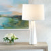 White Clover Ceramic Table Lamp - table lamp