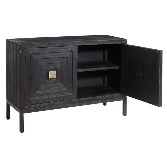 Aiken 2 Door Cabinet, Black