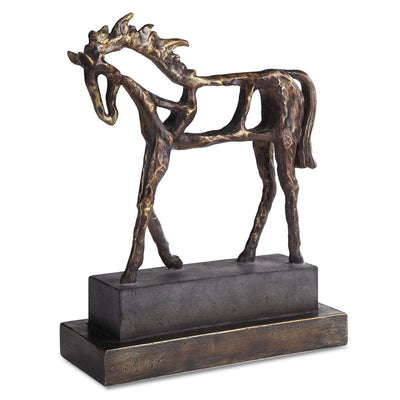 Titan Horse Sculpture - decorative object