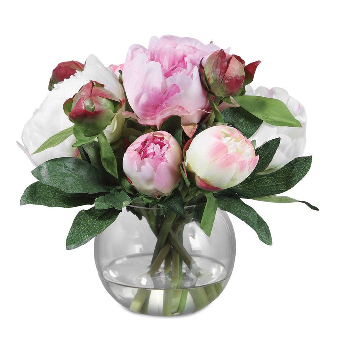 Blaire Peony Bouquet - decorative object