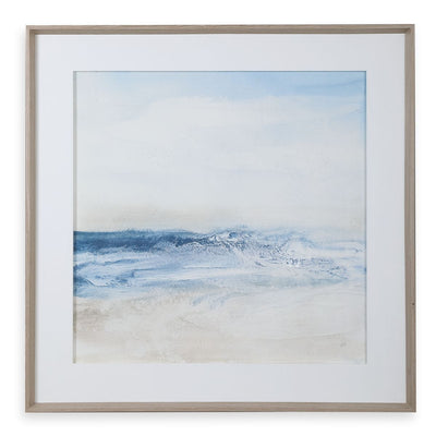 Surf and Sand Framed Print - Wall Art