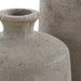 Terrene Vases, S/2 - clay vases with earthy tones and stone-like finish