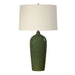 Emerald Green Ceramic Table Lamp - table lamp