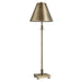 Antique Brass Buffet Lamp - table lamp