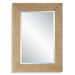 Bungalow Mirror - gold finish and wood