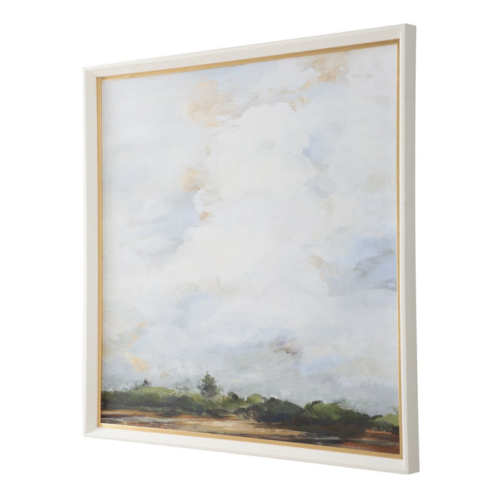Whispering Cloudscapes Framed Print - Wall Art
