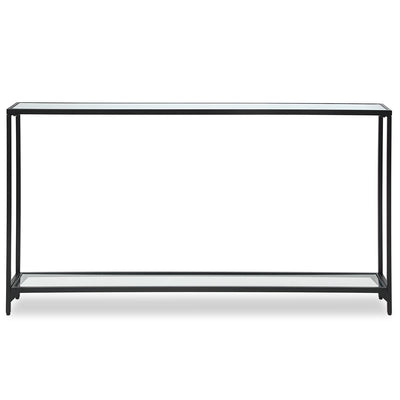 Console Table (Black/Mirrored) - accent table