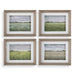 Quiet Meadows Framed Prints, S/4 - Wall Art