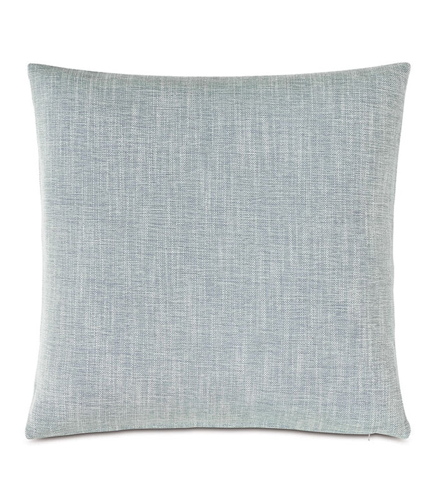 Sky Blue Knife Hinge Embroidered Pillow