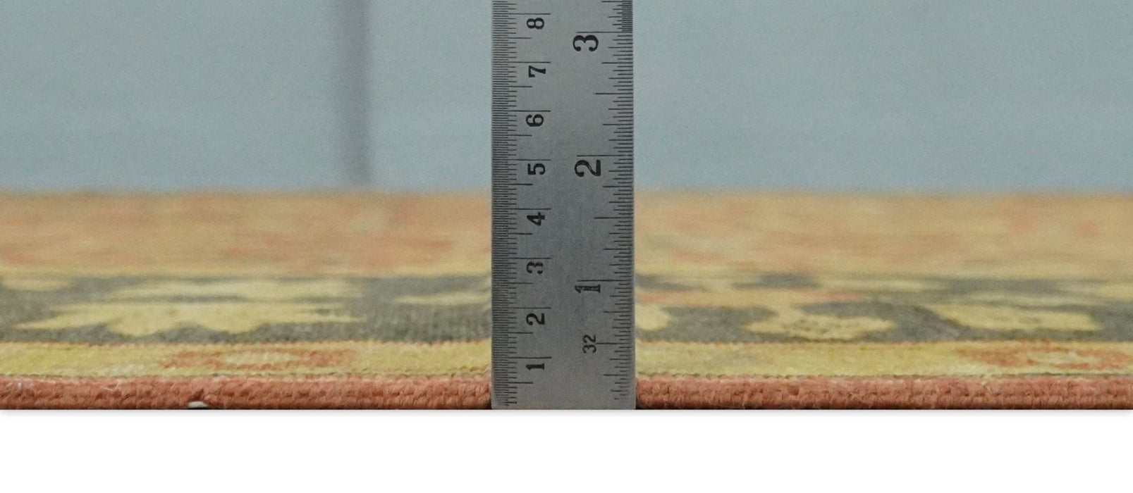 Antique Style 8x10 Rust, Black and Gold Hand Knotted Traditional Turkish Serapi Wool Area Rug