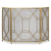 Rosen Fireplace Screen, Gold - decorative object