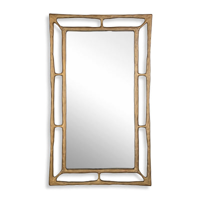Felix Rectangle Mirror - brass and aluminum