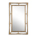 Felix Rectangle Mirror - brass and aluminum