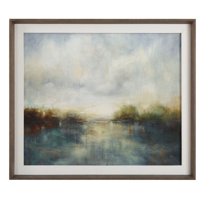 Blue Reverie Framed Print - Wall Art