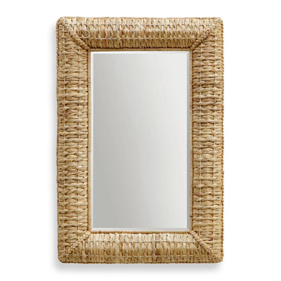 Twisted Seagrass Rectangle Mirror - seagrass