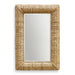 Twisted Seagrass Rectangle Mirror - seagrass
