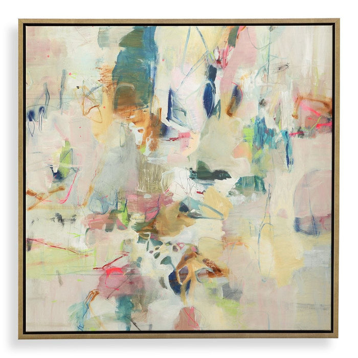 Party Time Framed Canvas - Wall Art